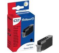 Pelikan C57 - 12 ml - noir - compatible - cartouche d'encre (alternative pour : Canon CLI-551BK) - pour Canon PIXMA iP8750, iX6850, MG5550, MG5650, MG5655, MG6450, MG6650, MG7150, MG7550, MX725 G