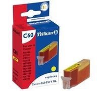 Pelikan C60 - jaune - cartouche d'encre (alternative for: Canon CLI-551Y XL) G