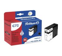 Pelikan C72 Black cartouche d'encre 1 pièce(s) Compatible Rendement élevé (XL) Noir