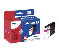 Pelikan C74 Magenta cartouche d'encre 1 pièce(s) Compatible Rendement élevé (XL)