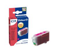 Pelikan C39 - Magenta - compatible - cartouche d'encre (alternative pour : Canon CLI-521M) - pour Canon PIXMA iP4700, MP540, MP550, MP560, MP620, MP630, MP640, MP980, MP990, MX860, MX870 G