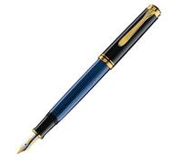 Pelikan Pk-m400bk/Bl-m Luxe Souverän M400 Stylo plume - Noir/Bleu