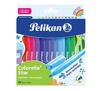Pelikan Colorella Star C 302 Lot de 24 feutres dans une boîte pliante