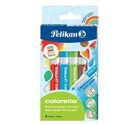 Pelikan Colorella Stylo-Feutre Noir, Bleu, Marron, Vert, Rouge, Jaune 6 Pièce(S)