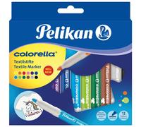 Pelikan Colorella Textile Marqueur Indélébile Multicolore 12 Pièce(S)