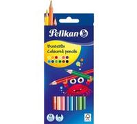 Pelikan – Crayons de couleur – Boîte de 12 – 17,5 cm – Assortis
