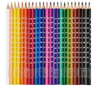 Pelikan crayons de couleurs SILVERINO, 24 pièces, triangulaires, fins