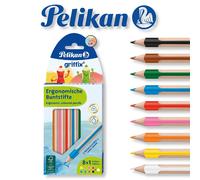 Pelikan Crayons Ergonomique Apprenant Griffix Wasservermalbar Triangulaire