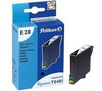 Pelikan E28 - 13 ml - noir - compatible - cartouche d'encre (alternative pour : Epson T0481) - pour Epson Stylus Photo R200, R220, R300, R300M, R320, R340, RX500, RX600, RX620, RX640 G