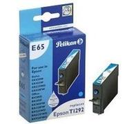 Pelikan E65 - 9 ml - cyan - compatible - cartouche d'encre (alternative pour : Epson T1292) - pour Epson Stylus SX230, SX235, SX430, SX438; WorkForce WF-3520, 3530, 3540, 7015, 7515, 7525 G