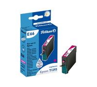 Pelikan E66 Cartouche d'Encre Magenta à Pigments, Réf 4108623, Compatible Epson Stylus/WorkForce, Remplacement T129340, 1 Pièce