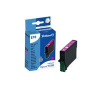 Pelikan E70 Magenta - Cartouche d'encre à Pigments 3.5ml, Rendement 169 Pages, Compatibilité Epson Stylus (Voir Liste Détails), Référence 4108920