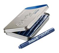 Pelikan Boîte de 6 cartouches d'encre longues Edelstein Ink Sapphire Bleu