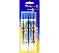 Pelikan Effaceur d'encre Super Pirat 850F/B Carte blister 6 pièces
