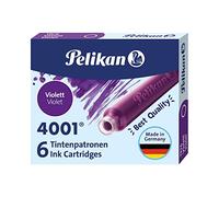 Pelikan Encre 4001 Boîte de 10 Etuis de 6 Cartouche d'encre TP/6 Violet