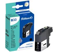 Pelikan encre rechargée 4110 remplace brother LC-123BK noir