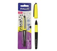 Pelikan Erase 2.0 Stylo rechargeable effaçable Ergonomique Roller Encre noire pour droitiers et gauchers pour l'école Pointe M indéformable
