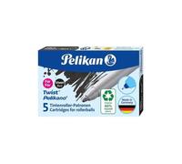 Pelikan Etui De 5 Cartouche D'encre Eco Pour Roller Pelikano/Twist Noir