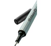 [Ref:943241-12] PELIKAN Lot de 12 Feutres fineliner 96 Pointe Fine 0,4 mm Noir