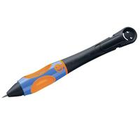 Pelikan Griffix 821087 Crayon pour droitier, noir fluo, 1 pièce dans une boîte pliante