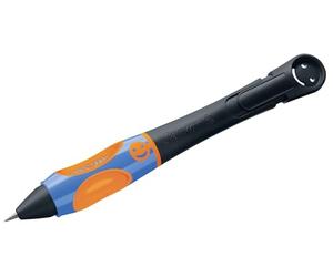 Pelikan Griffix 821087 Crayon pour droitier, noir fluo, 1 pièce dans une boîte pliante
