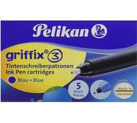 Pelikan griffix cartouches d'encre dans une boîte pliante (5 cartouches)