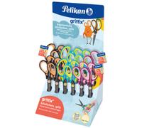PELIKAN griffix Ciseaux d'école, pointu, présentoir de 12