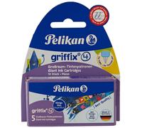 Pelikan Griffix Giant Ink Cartridges 4001 Gtp/5/2/B Ass.Blisterform 1 Multicolou