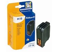 Pelikan H15 Cartouche rechargée compatible pour HP 78 C6578D 19 ml Cyan Magenta Jaune