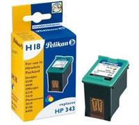 Pelikan H18 - 14 ml - couleur (cyan, magenta, jaune) - compatible - cartouche d'encre (alternative pour : HP 343) - pour HP Officejet 63XX, 72XX; Photosmart 2575, 26XX, 27XX, 335, 385, 42X, 475, 8050,