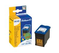 Pelikan H41 Kit 3 Cartouches d'Encre Pigmentée CMJ Rendement Standard pour HP DeskJet & OfficeJet - Réf: 4101648 (3x5ml)