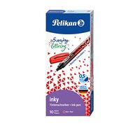 Pelikan Inky 273 Boîte de 10 Feutres à encre liquide Rouge