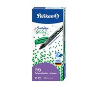 Pelikan Inky 273 Boîte de 10 Feutres à encre liquide Vert