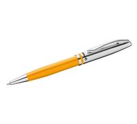 Pelikan Jazz Classic K35 Stylo à bille jaune moutarde- élégant stylo à bille métallique avec mine grande capacité, ergonomique & rechargeable, pour le bureau & le quotidien