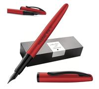 Pelikan Jazz Noble Elegance P36 Stylo-plume avec gravure cadeau, Stylos uniques avec nom, Cadeaux personnalisés, Rouge