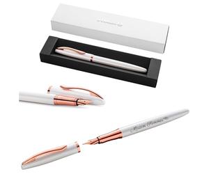 Pelikan Jazz® Noble Elegance P36 Stylo-plume avec gravure cadeau - Stylos uniques avec nom - Cadeaux personnalisés - Stylo plume personnalisé (nacre)
