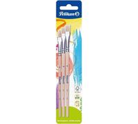 Pelikan Kit De Pinceau Brosse 613 F, 3 Pièces, Assorti
