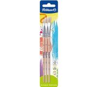 Pelikan Kit Pinceaux Série 613F - Tailles 4, 6 et 8 - 3 pièces