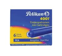 Pelikan Lot De 10 Etuis De 6 Cartouches D'encre Standard 4001 Tp/6 Rouge