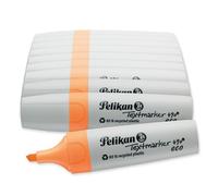Pelikan Lot de 10 surligneurs 490 eco orange fluo dans une boîte pliante