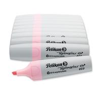 Pelikan Lot de 10 surligneurs 490 eco, rose pastel, dans une boîte pliante