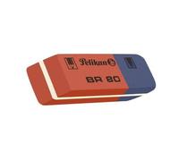 Pelikan Lot De 3 Gommes Caoutchouc Br 40, (L)58 X (P)20 X (H)8 Mm