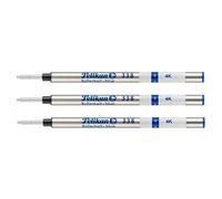 Pelikan Recharge pour stylo roller 338, épaisseur: B, bleu Bleu G