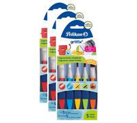 Pelikan Lot De 3 Sets De 5 Pinceaux Scolaires Griffix