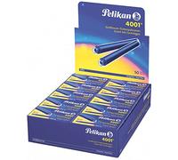 PELIKAN Lot de 5 Etuis de 5 Cartouches d'encre longues 4001 GTP/5 Bleu royal