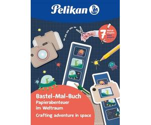 Pelikan Lot de 5 livres de coloriage A4 Motif espace 32 pages