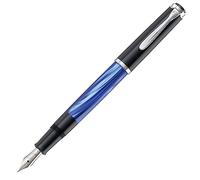 Pelikan M205 Stylo plume Classic 205 plume M, Bleu marbré