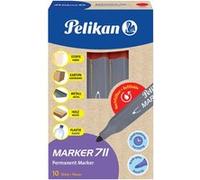 Pelikan Marqueur permanent 711, pointe ogive, rouge G
