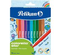 Pelikan Marqueur Star 12 Couleurs