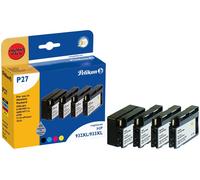 Pelikan - Pack de 4 - noir, jaune, cyan, magenta - compatible - cartouche d'encre (alternative pour : HP 932XL, HP 933XL) - pour HP Officejet 6100, 6600 H711a, 6700, 7110, 7510, 7610, 7612 G